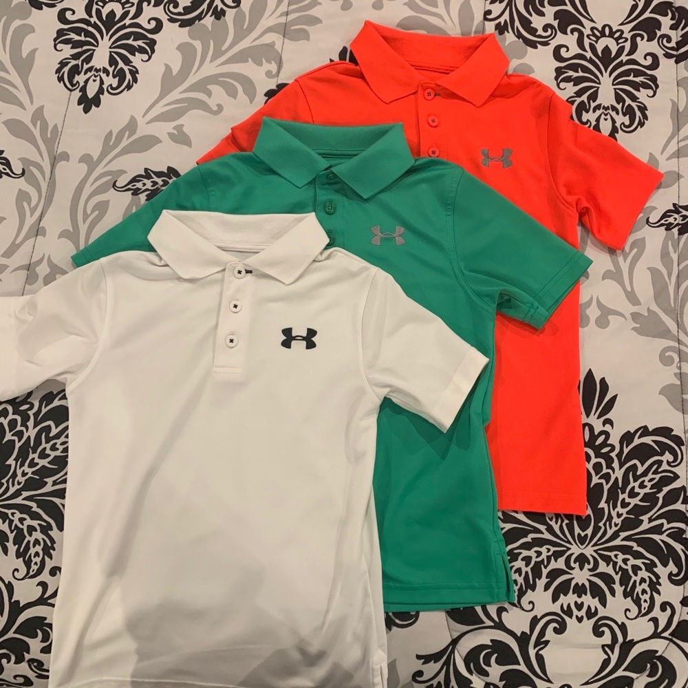 Under Armour Boys Polos